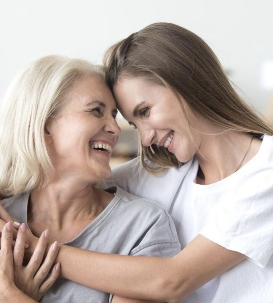 The SPF 30 Habit I Overlooked That Made Skincare Simple Mother and Daughter sharing a special moment.