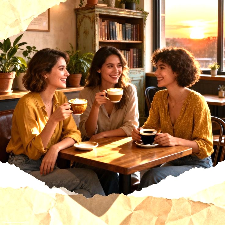 Coffee-break with Friends - Beautiful by Suzie