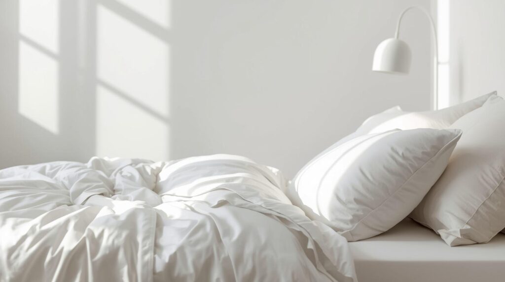 Sleep supports skin repair in a calm, restful environment